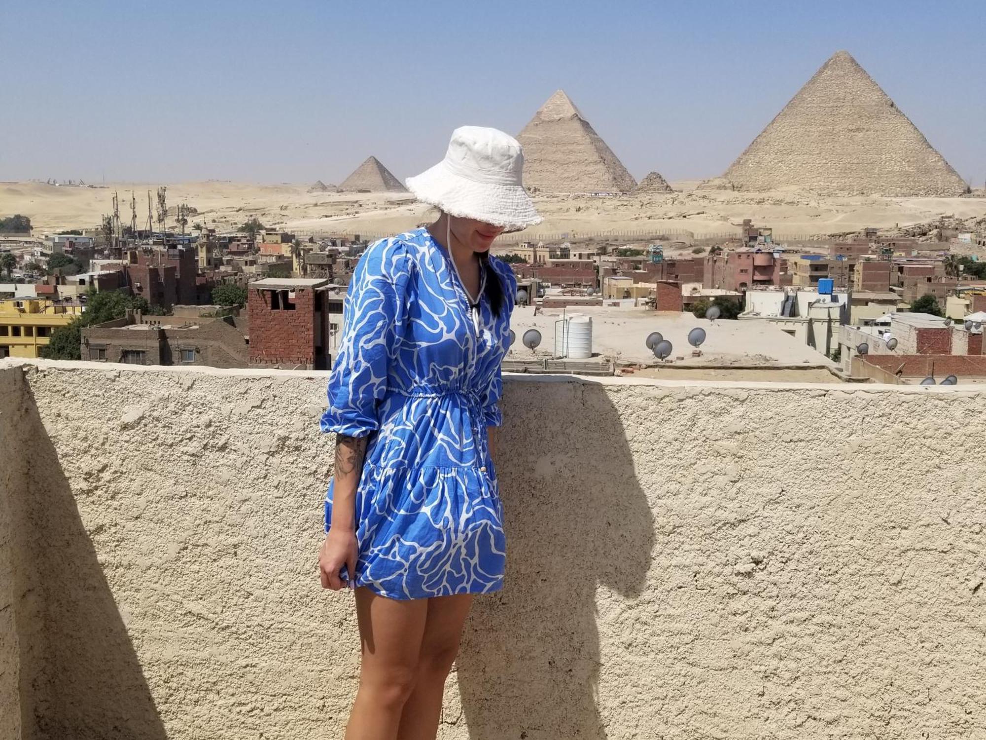 Rixsos Pyramids Inn Nazlet el-Sîsi エクステリア 写真